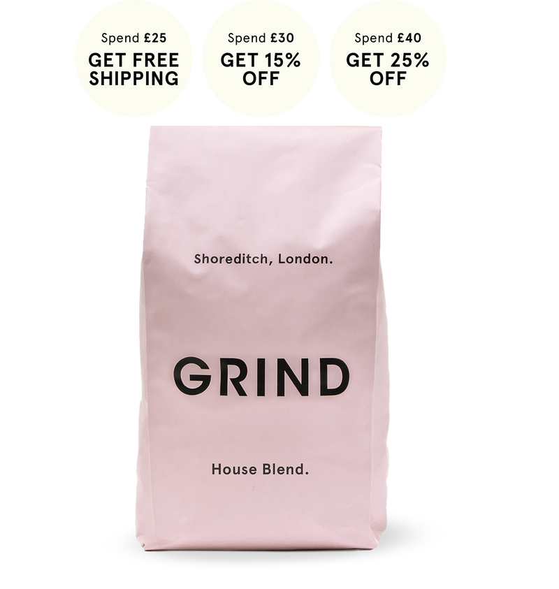 1kg Bag of Grind Coffee Beans image