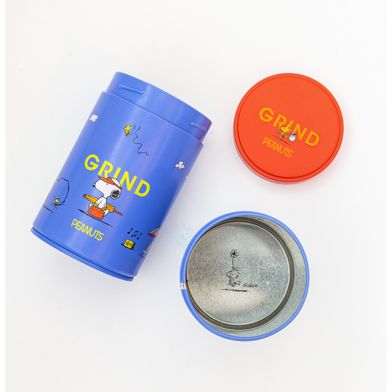 Grind x Peanuts Tin of Compostable Coffee Pods image