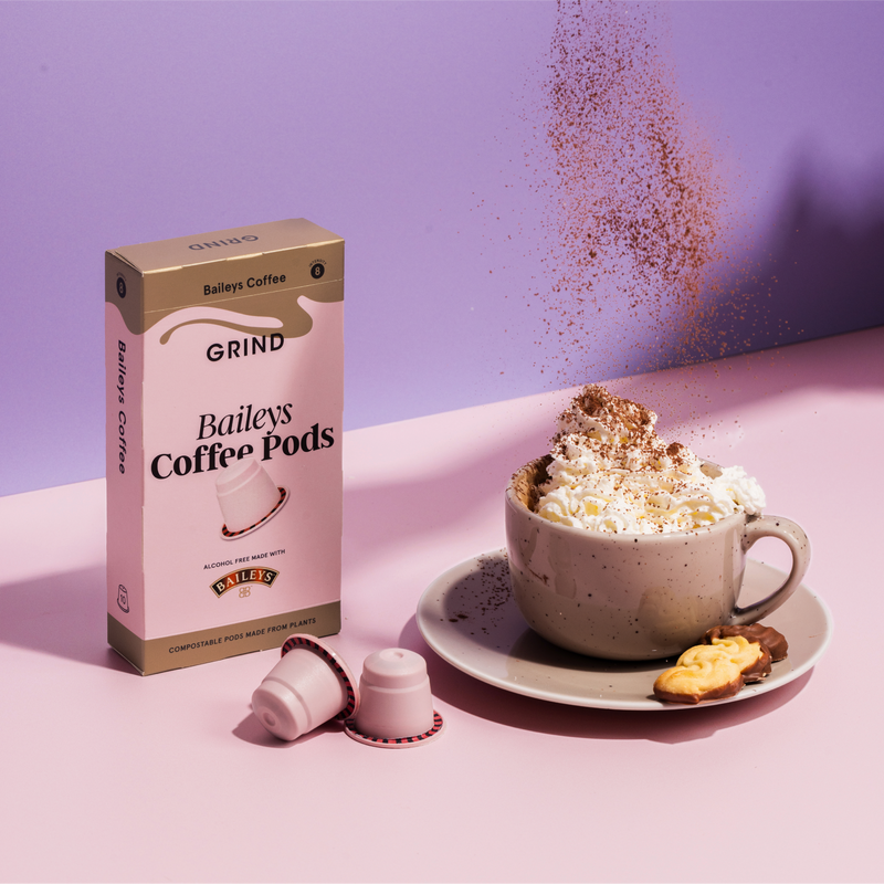 Silver Tin of Nespresso® Compatible Coffee Pods image
