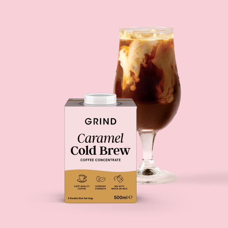 Caramel Cold Brew Coffee Concentrate - Pack of 4 image