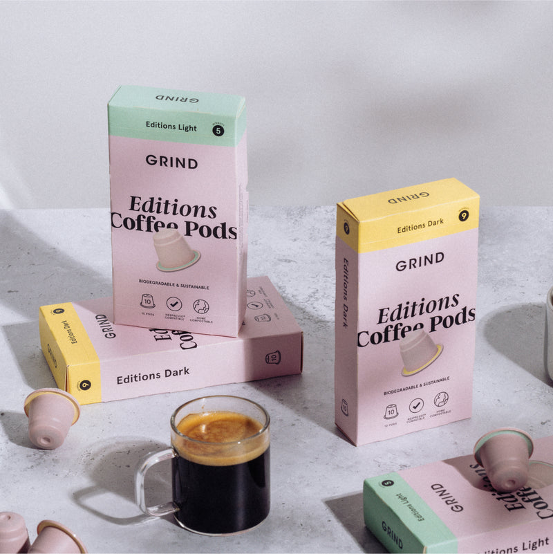 Silver Tin of Nespresso® Compatible Coffee Pods image