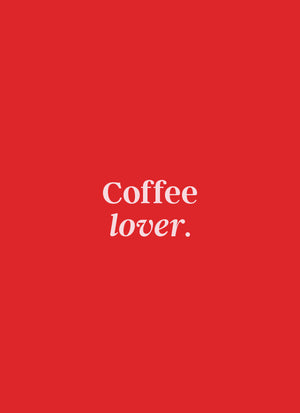 Coffee lover.