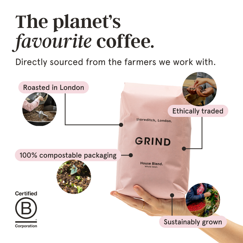1kg Bag of Grind Bean & Ground Coffee image