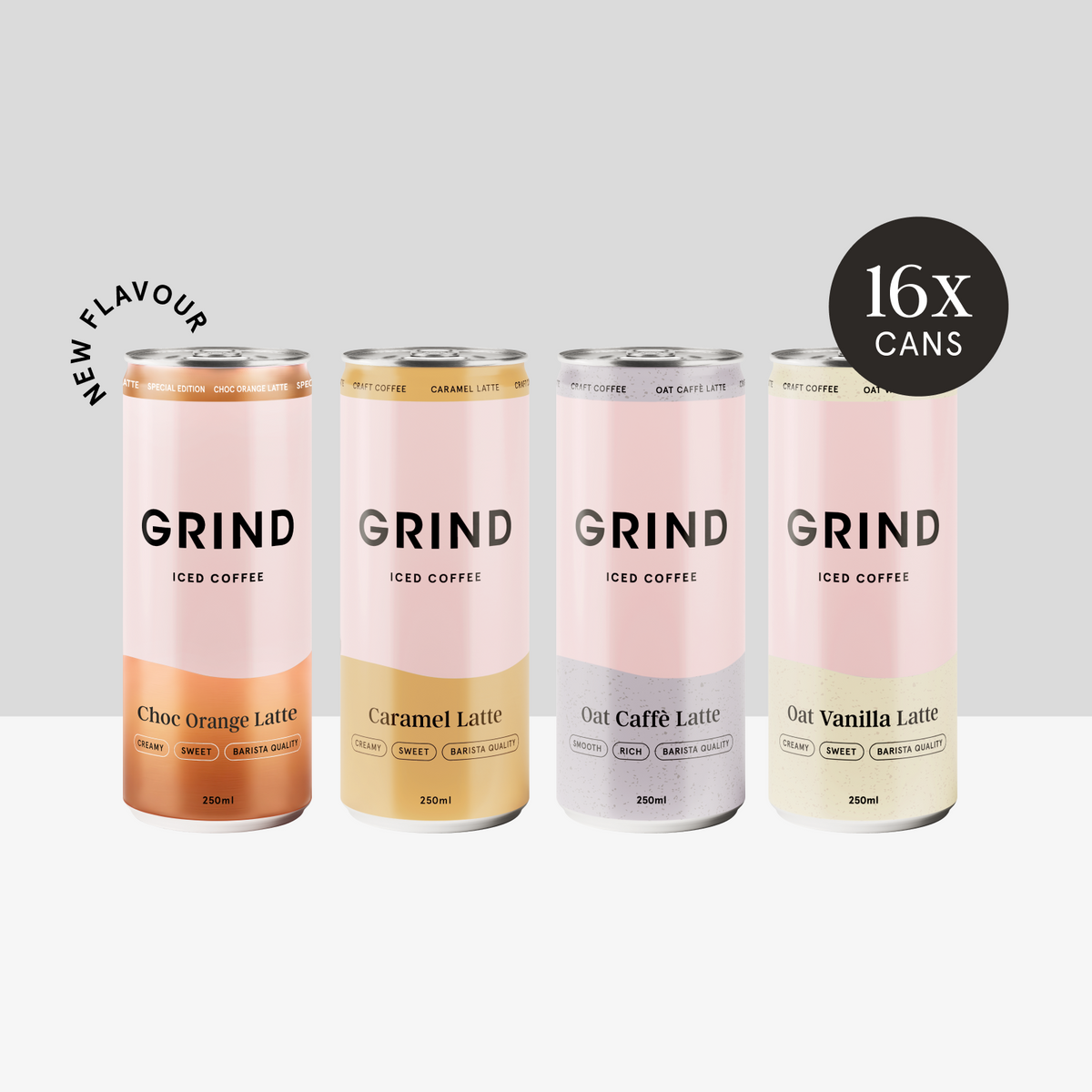 Iced Coffee Cans - 16 pack