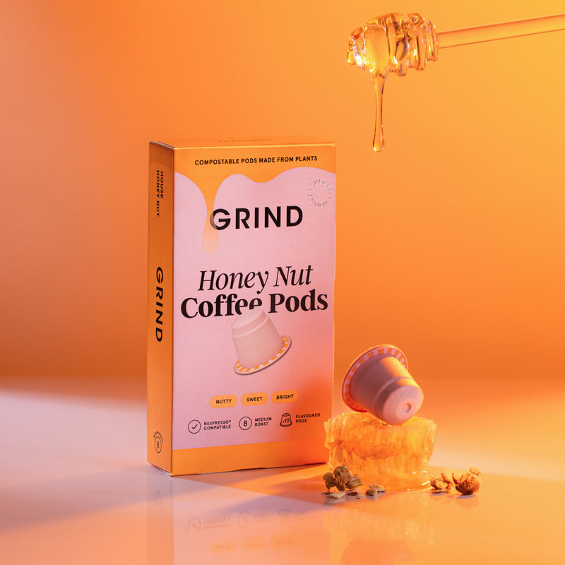 Honey Nut Nespresso® Compatible Coffee Pods image