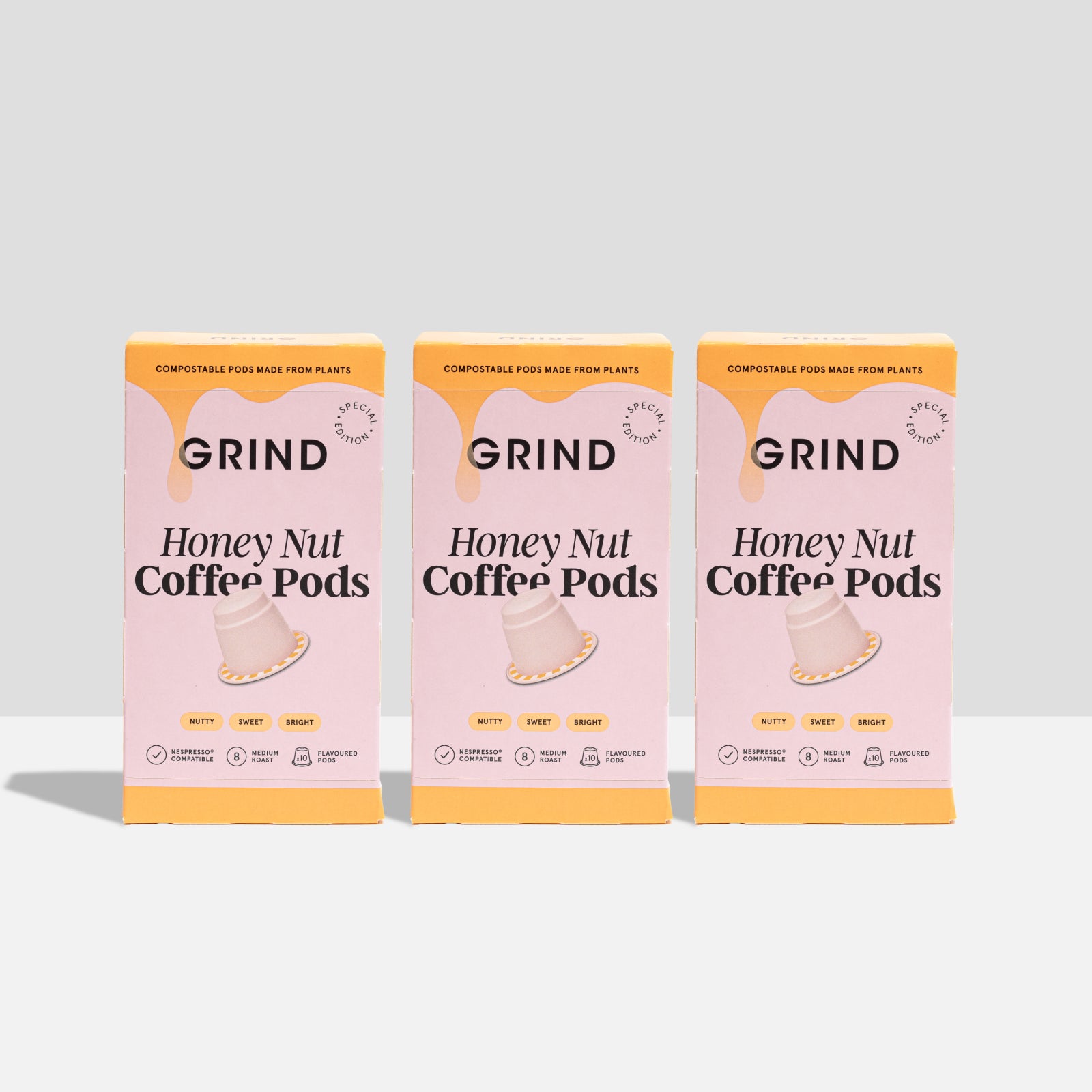 Honey Nut Nespresso® Compatible Coffee Pods