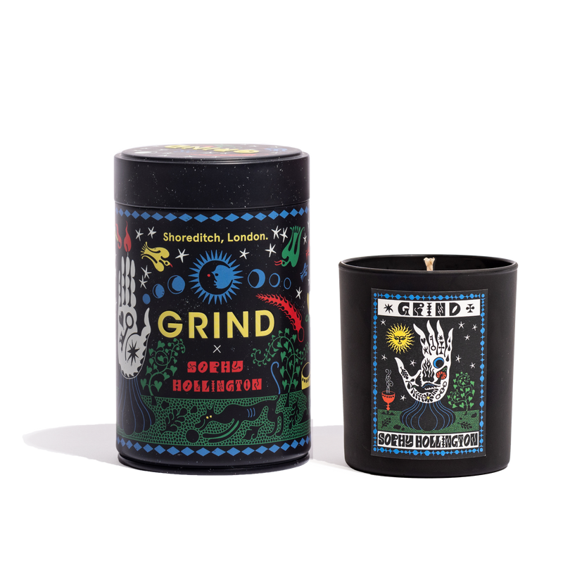 Grind x Sophy Hollington Tin & Candle Bundle image