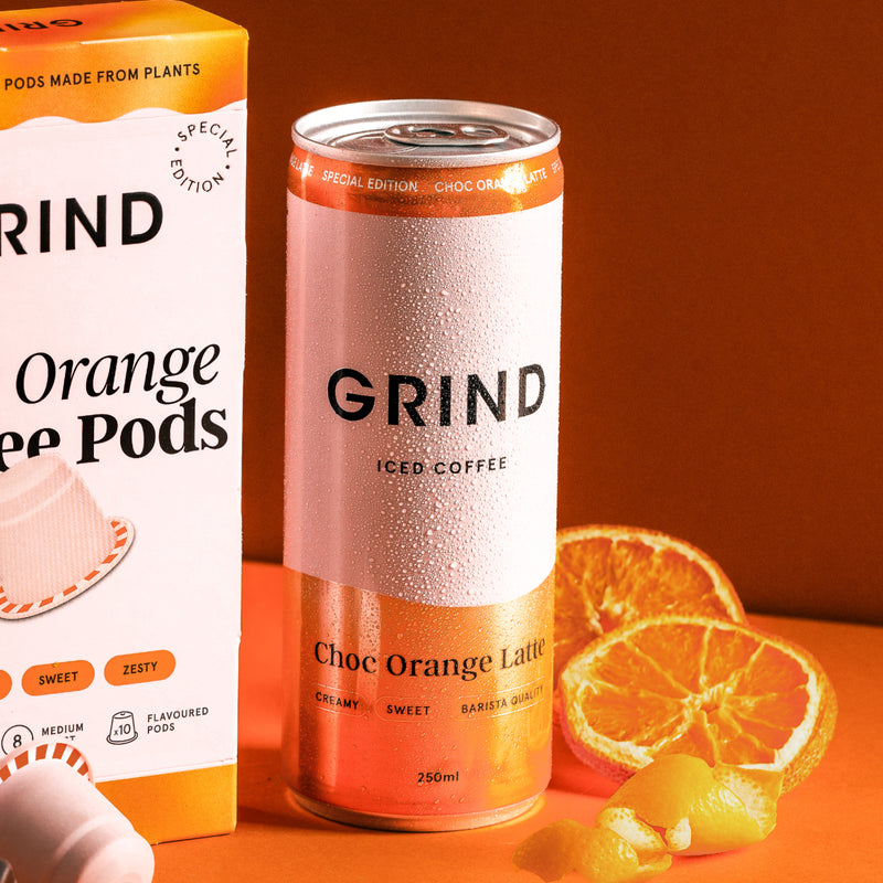 Chocolate Orange Iced Coffee Cans image