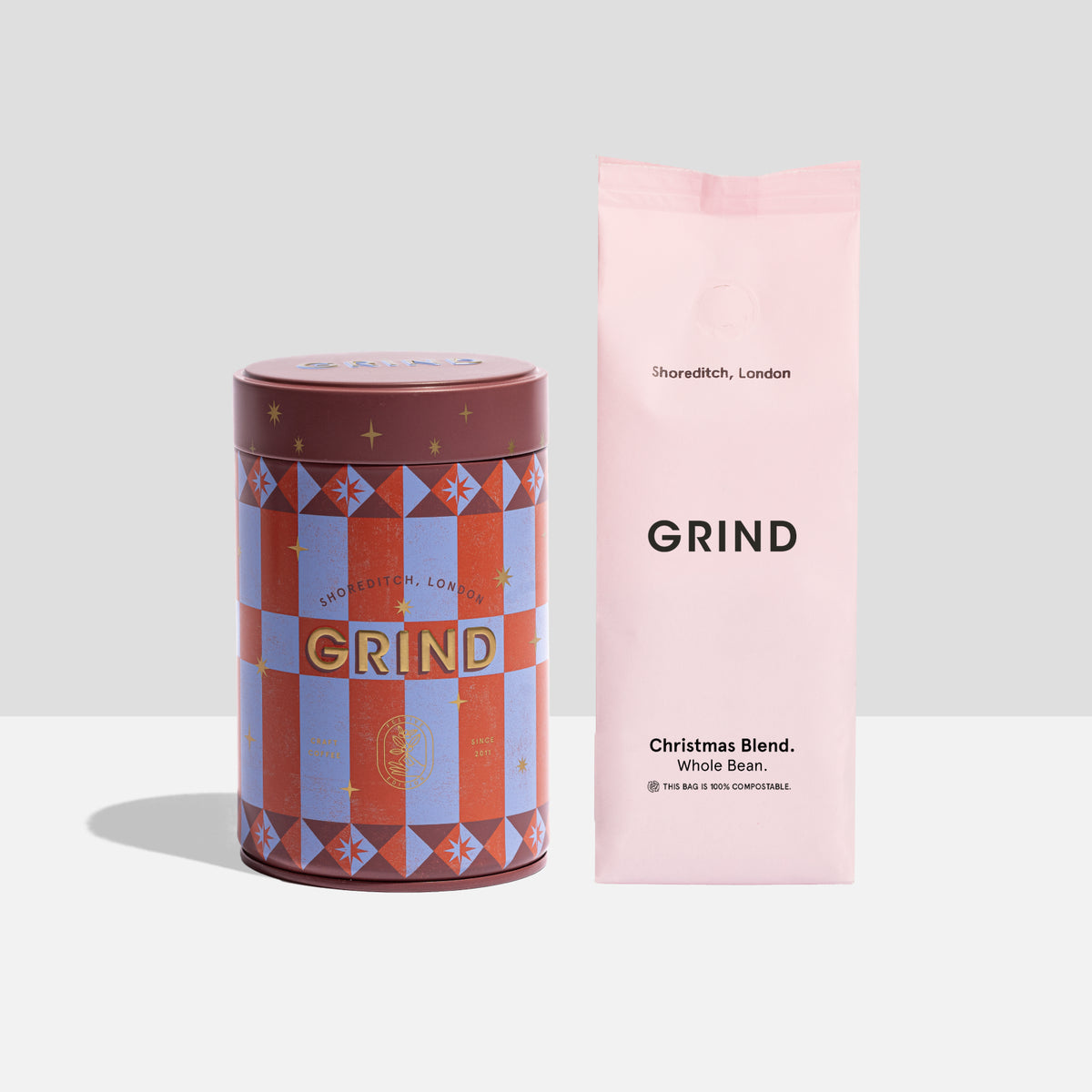 Christmas Tin Coffee
