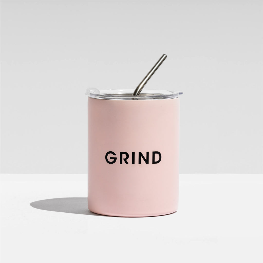 Reusable Stainless Steel Coffee Cup Grind