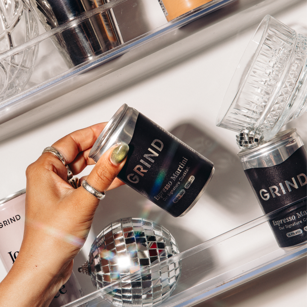 Grind Espresso Martini Ready to Drink Cans | Bar Quality | 4 Pack