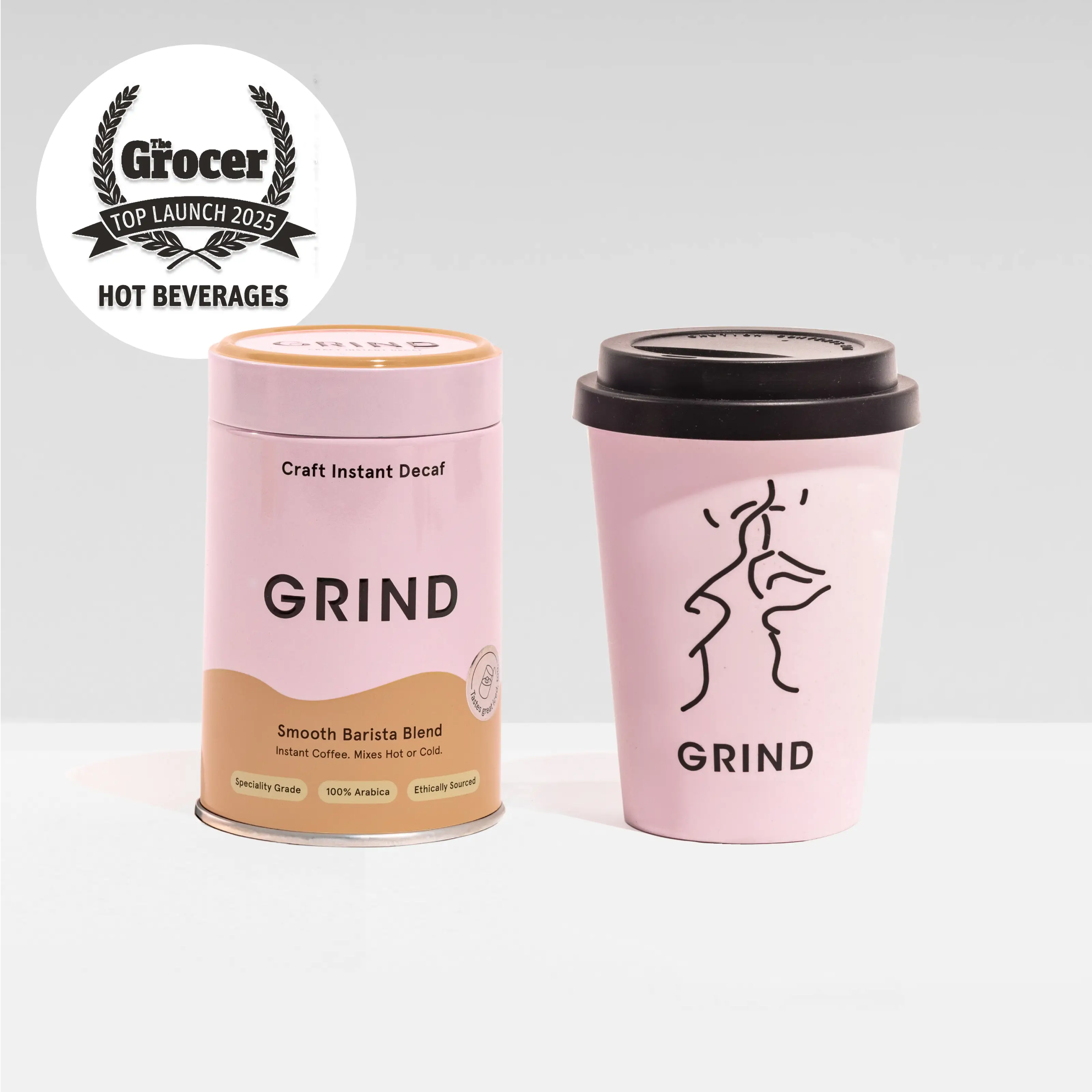 Craft Instant Decaf Coffee & Reusable Cup Bundle