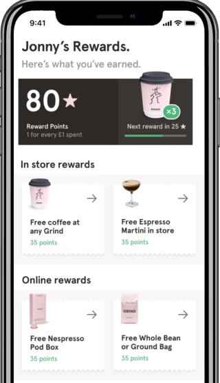 Preview of App screen