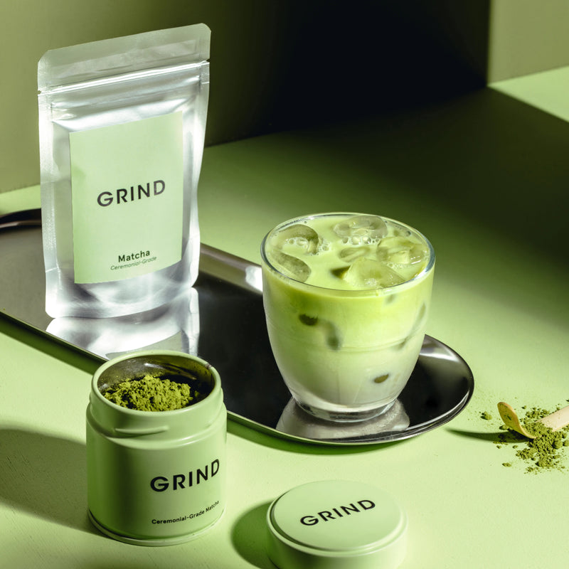 Grind Tin of Matcha Powder image