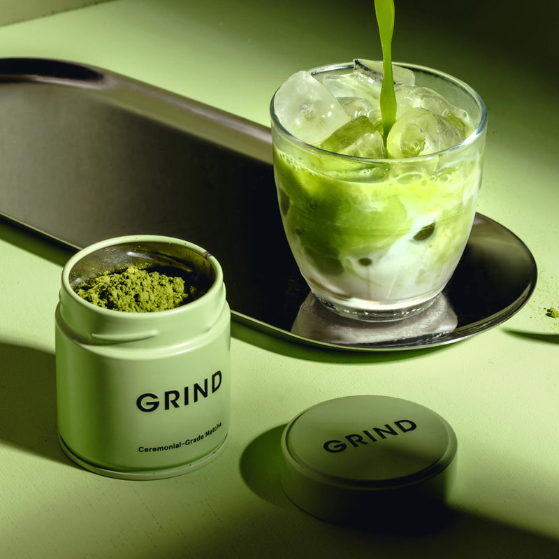 Grind Tin of Matcha Powder image