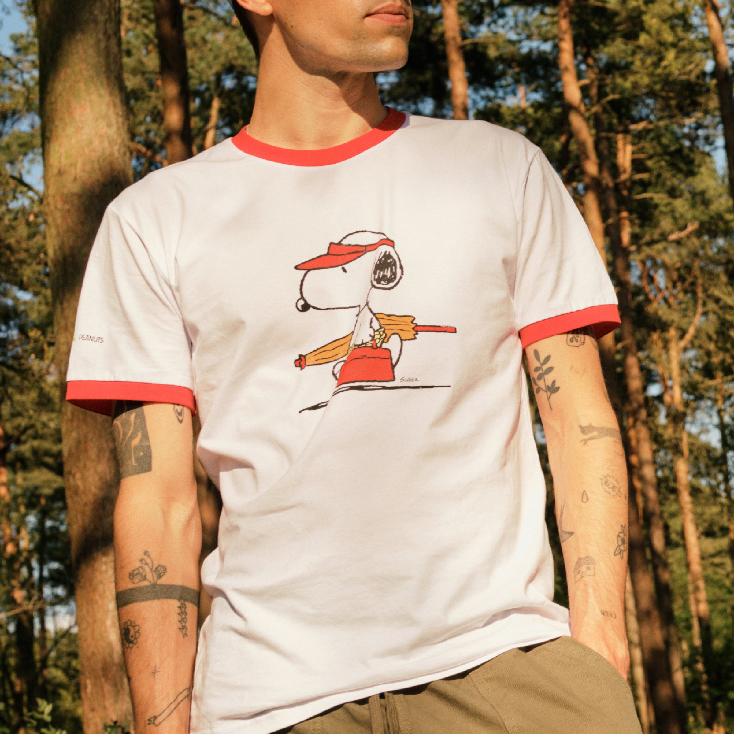 PEANUTS GENUINE MERCHANDISE Tシャツ THE SHOP TK｜75周年PEANUTSデザイン半袖Tシャツ | Rakuten