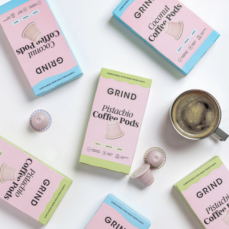 Compostable Tea Pods The Complete Collection | Home-Compostable Coffee Pods | Grind