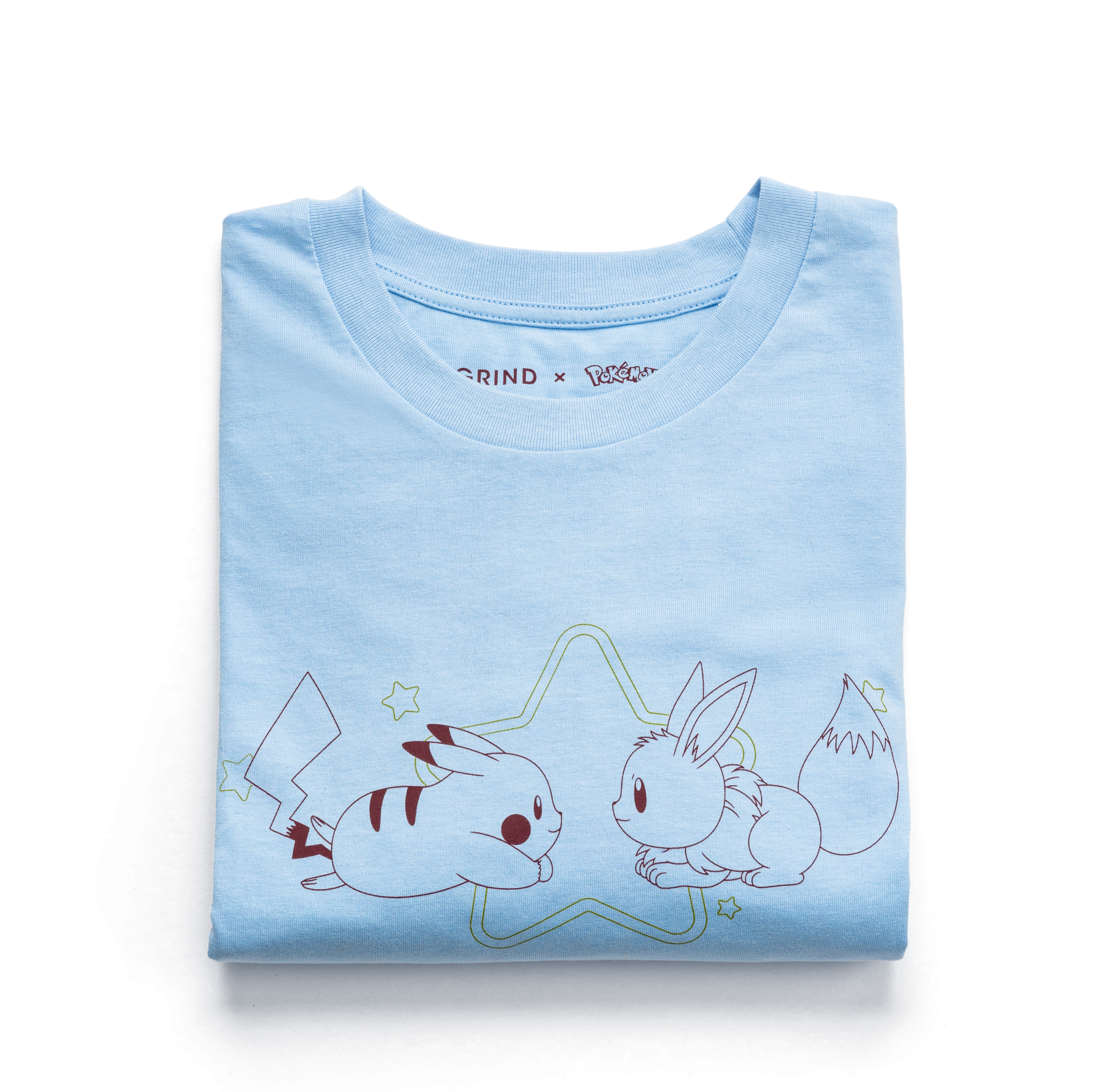 Grind x Pokémon Pikachu & Eevee T-Shirt | Pokémon Graphic Tee