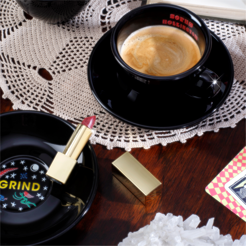 Grind x Sophy Hollington Coffee Cups & Saucers Set image