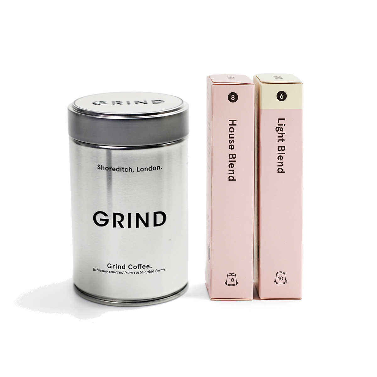 Nespresso Compatible Pods Compostable Coffee Pods Grind