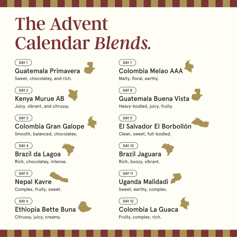 Whole Bean Coffee Advent Calendar image