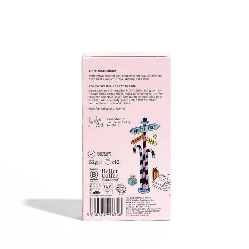 10 Nespresso® Compatible Coffee Pods - Christmas Blend image