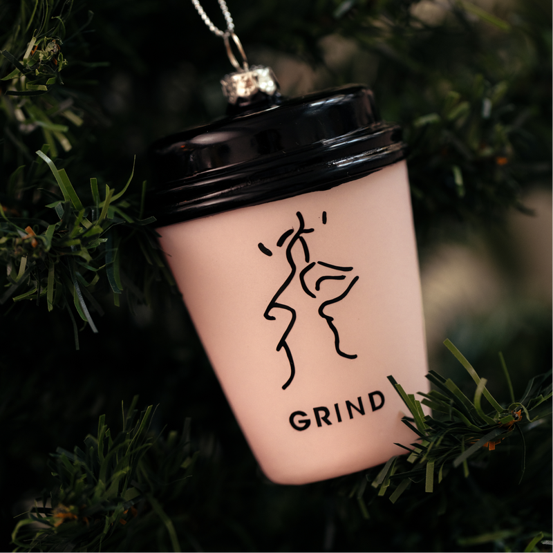 Coffee Cup Christmas Decoration image